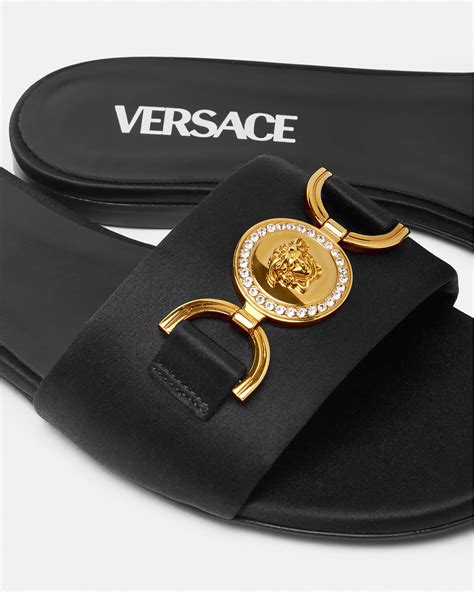 versace sandales canada|versace medusa flats sandals women.